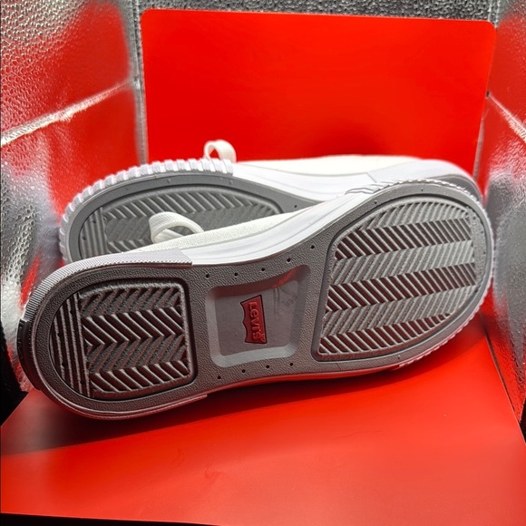 Levi's White Classic Athletic Sneakers - Picture 6 of 9